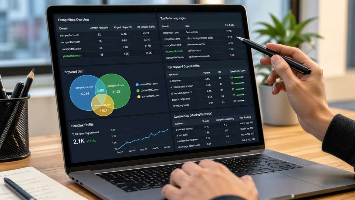 A Real Example of AI-Assisted SEO Competitor Analysis