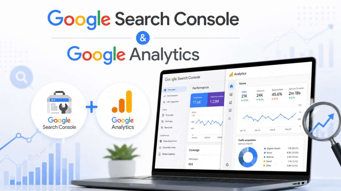 Google Search Console and Google Analytics