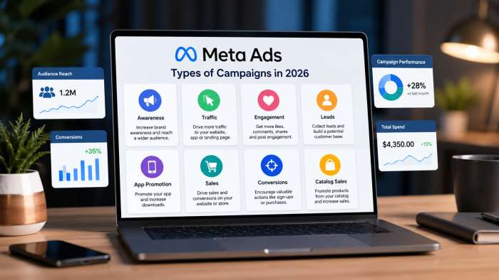 Meta Ads Types of Campaigns in 2026